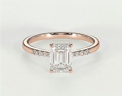 Gemma - Emerald - Engagement Rings - Ramzi & Co.®