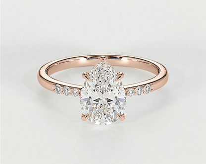 Gemma - Pear - Engagement Rings - Ramzi & Co.®