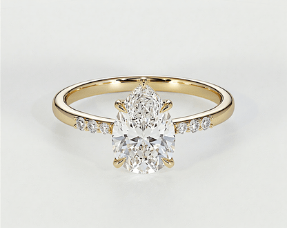 Gemma - Pear - Engagement Rings - Ramzi & Co.®
