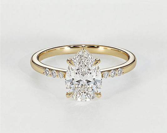Gemma - Pear - Engagement Rings - Ramzi & Co.®