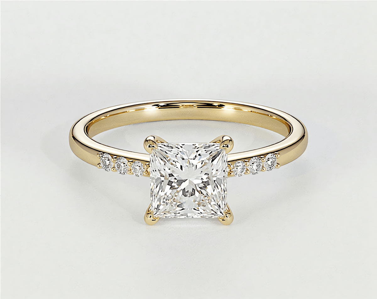 Gemma - Princess - Engagement Rings - Ramzi & Co.®