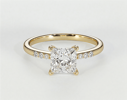 Gemma - Princess - Engagement Rings - Ramzi & Co.®