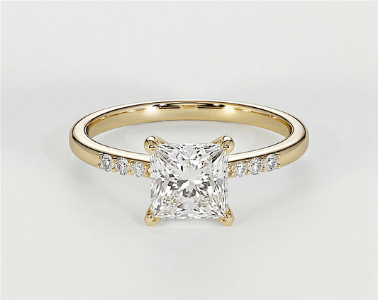 Gemma - Princess - Engagement Rings - Ramzi & Co.®