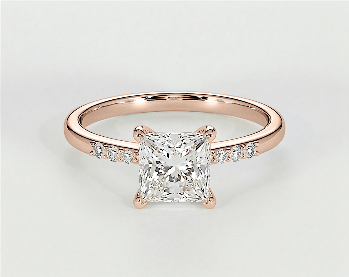 Gemma - Princess - Engagement Rings - Ramzi & Co.®