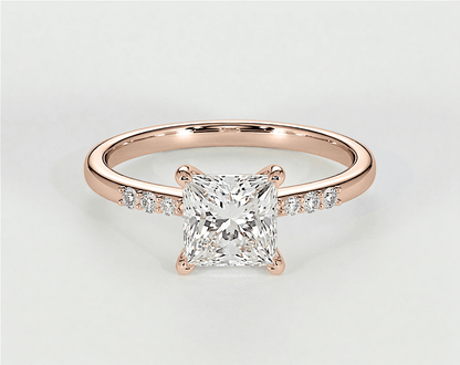 Gemma - Princess - Engagement Rings - Ramzi & Co.®