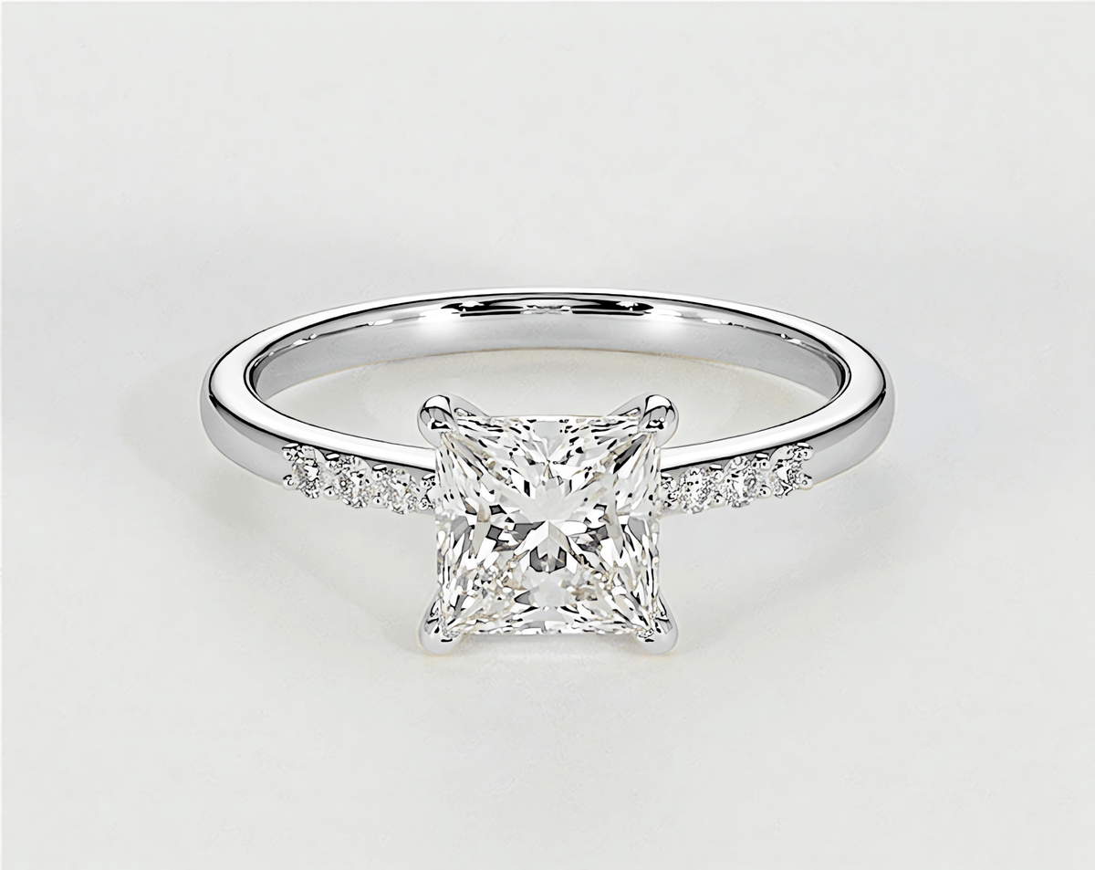 Gemma - Princess - Engagement Rings - Ramzi & Co.®