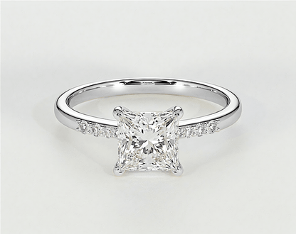 Gemma - Princess - Engagement Rings - Ramzi & Co.®