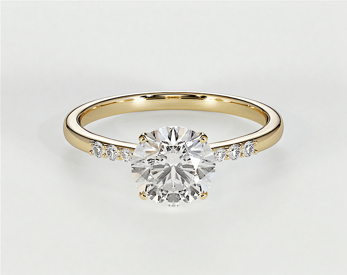 Gemma - Round - Engagement Rings - Ramzi & Co.®