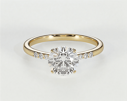 Gemma - Round - Engagement Rings - Ramzi & Co.®