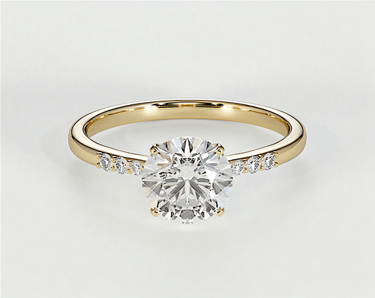 Gemma - Round - Engagement Rings - Ramzi & Co.®