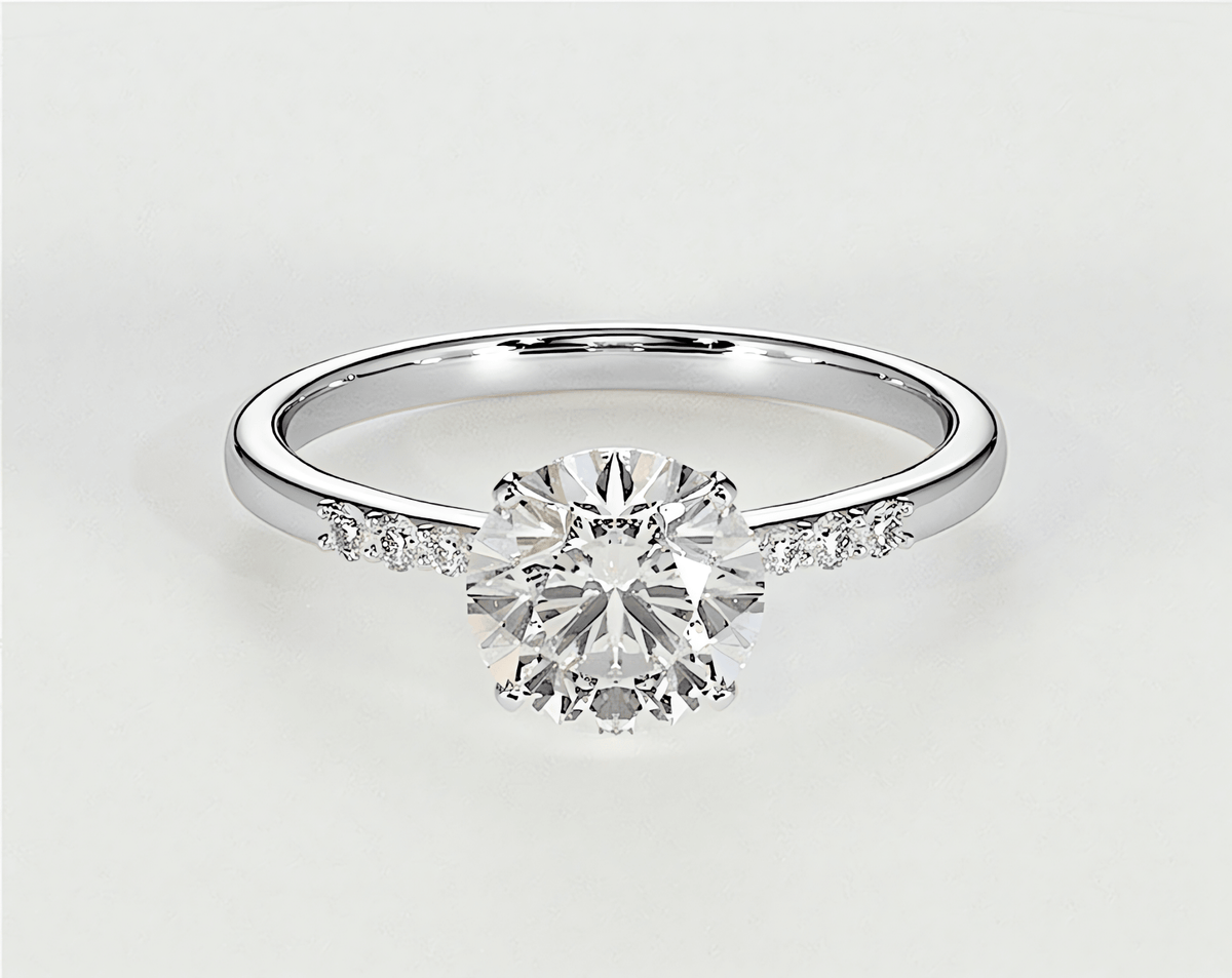 Gemma - Round - Engagement Rings - Ramzi & Co.®