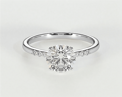 Gemma - Round - Engagement Rings - Ramzi & Co.®
