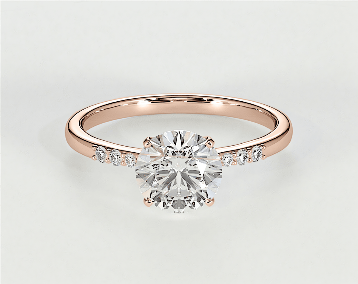 Gemma - Round - Engagement Rings - Ramzi & Co.®