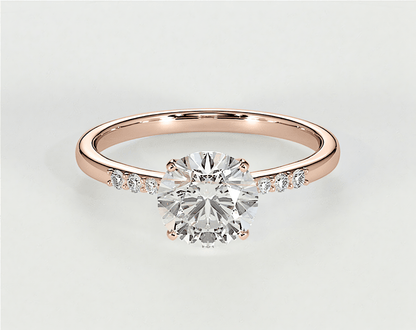 Gemma - Round - Engagement Rings - Ramzi & Co.®