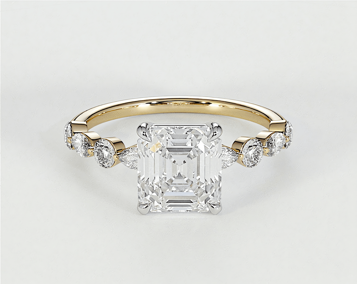 Georgia - Asscher - Engagement Rings - Ramzi & Co.®
