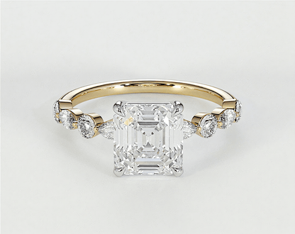 Georgia - Asscher - Engagement Rings - Ramzi & Co.®