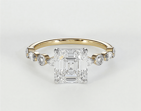 Georgia - Asscher - Engagement Rings - Ramzi & Co.®