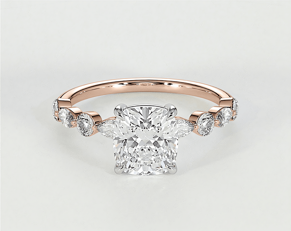 Georgia - Cushion - Engagement Rings - Ramzi & Co.®