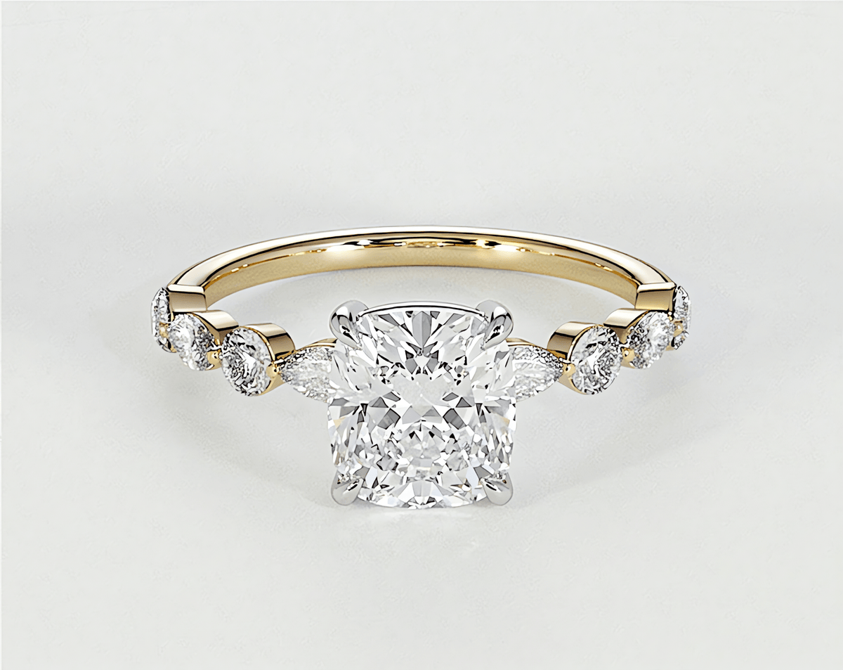 Georgia - Cushion - Engagement Rings - Ramzi & Co.®