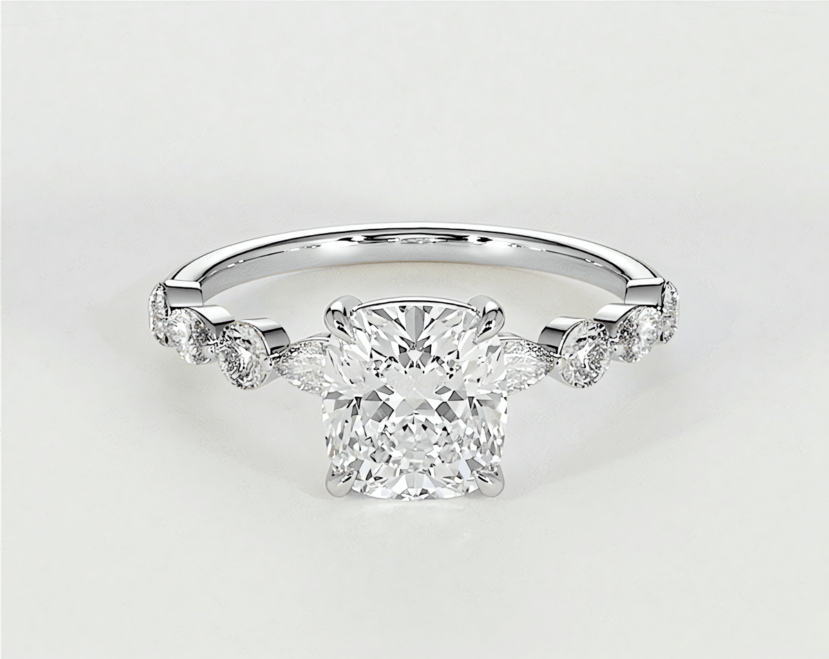 Georgia - Cushion - Engagement Rings - Ramzi & Co.®