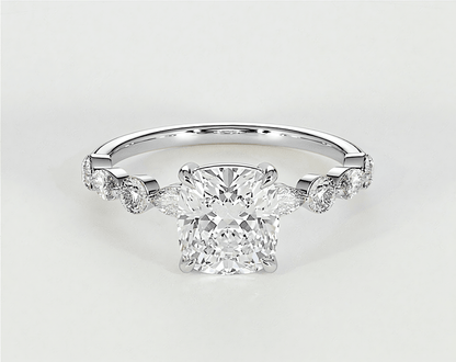 Georgia - Cushion - Engagement Rings - Ramzi & Co.®