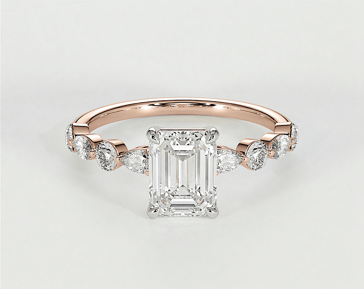 Georgia - Emerald - Engagement Rings - Ramzi & Co.®