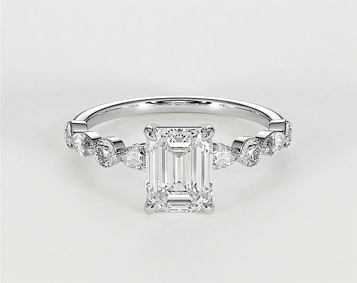 Georgia - Emerald - Engagement Rings - Ramzi & Co.®