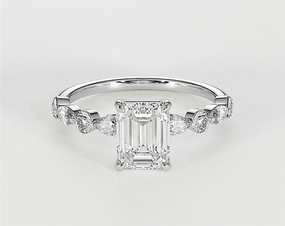 Georgia - Emerald - Engagement Rings - Ramzi & Co.®