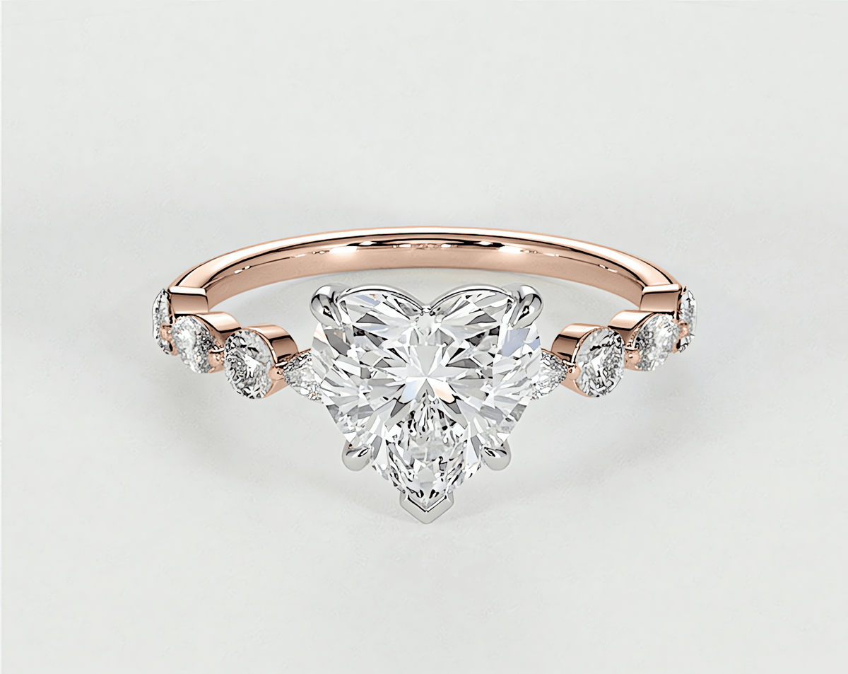 Georgia - Heart - Engagement Rings - Ramzi & Co.®