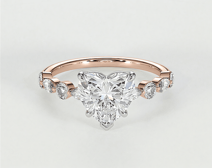 Georgia - Heart - Engagement Rings - Ramzi & Co.®