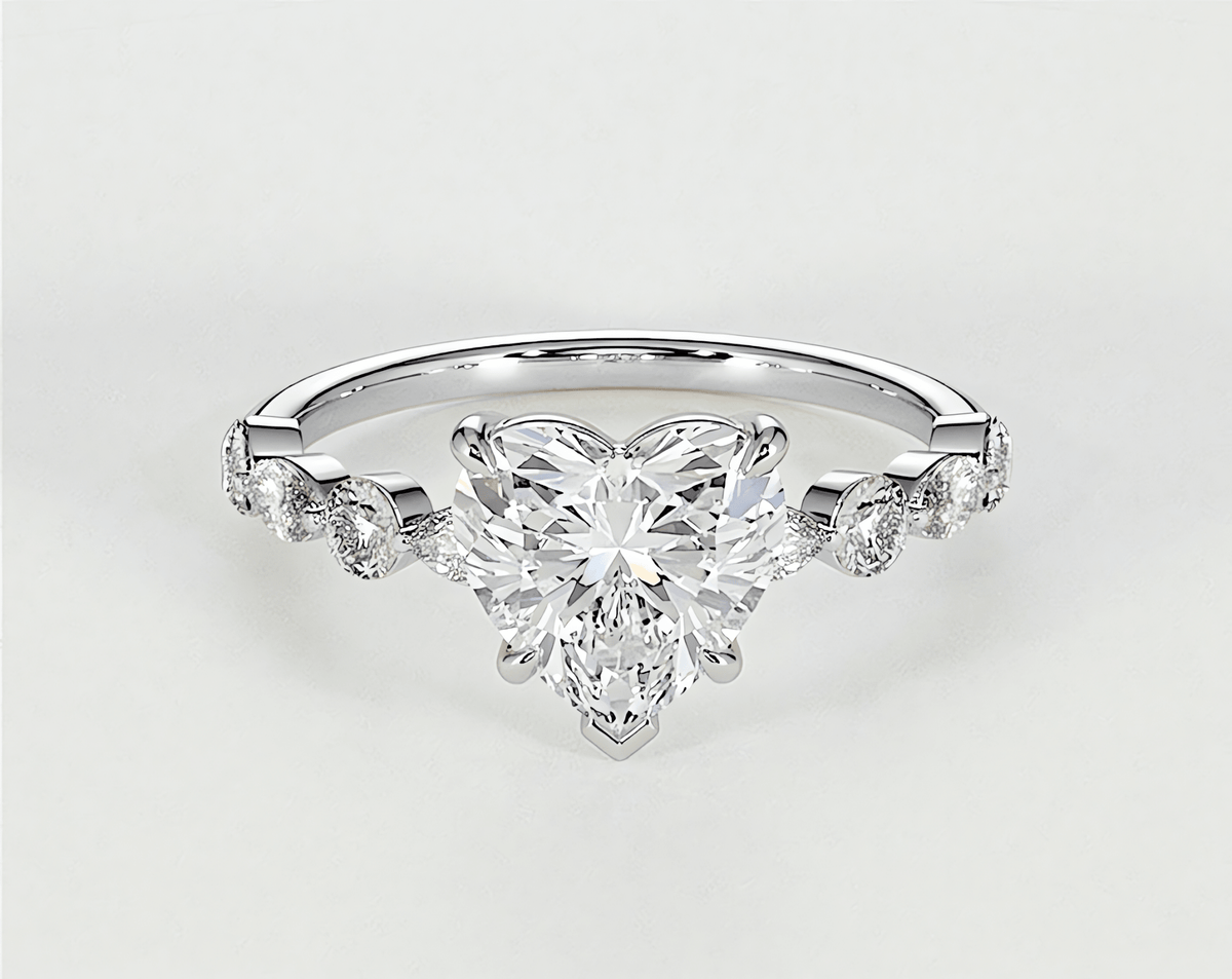 Georgia - Heart - Engagement Rings - Ramzi & Co.®