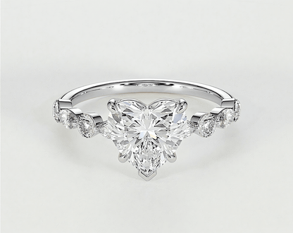 Georgia - Heart - Engagement Rings - Ramzi & Co.®