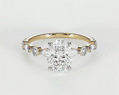 Georgia - Oval - Engagement Rings - Ramzi & Co.®