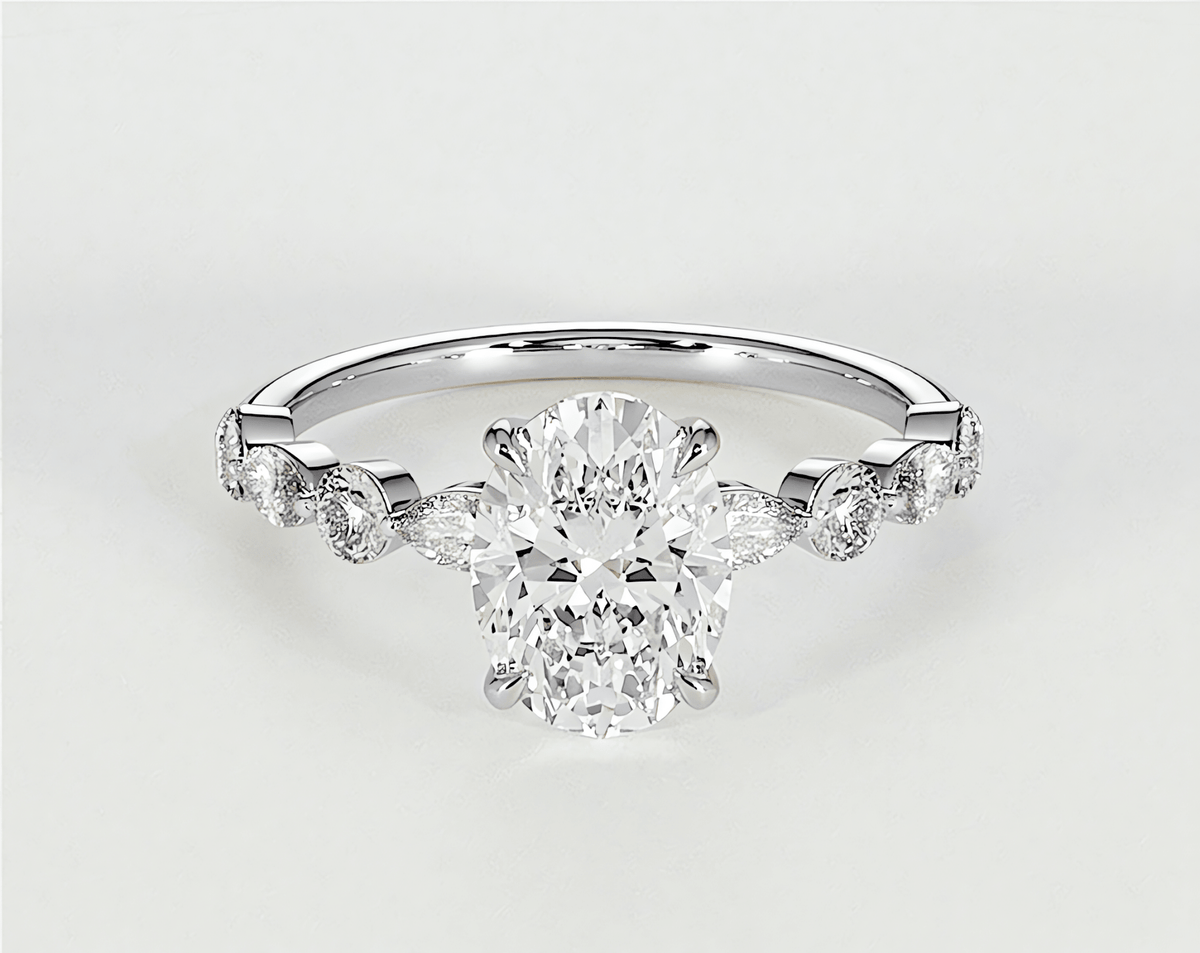 Georgia - Oval - Engagement Rings - Ramzi & Co.®