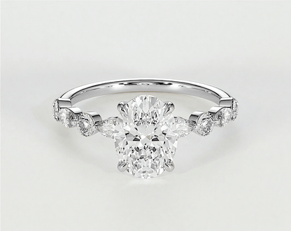 Georgia - Oval - Engagement Rings - Ramzi & Co.®