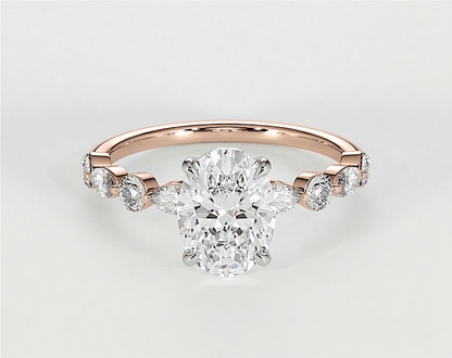 Georgia - Oval - Engagement Rings - Ramzi & Co.®