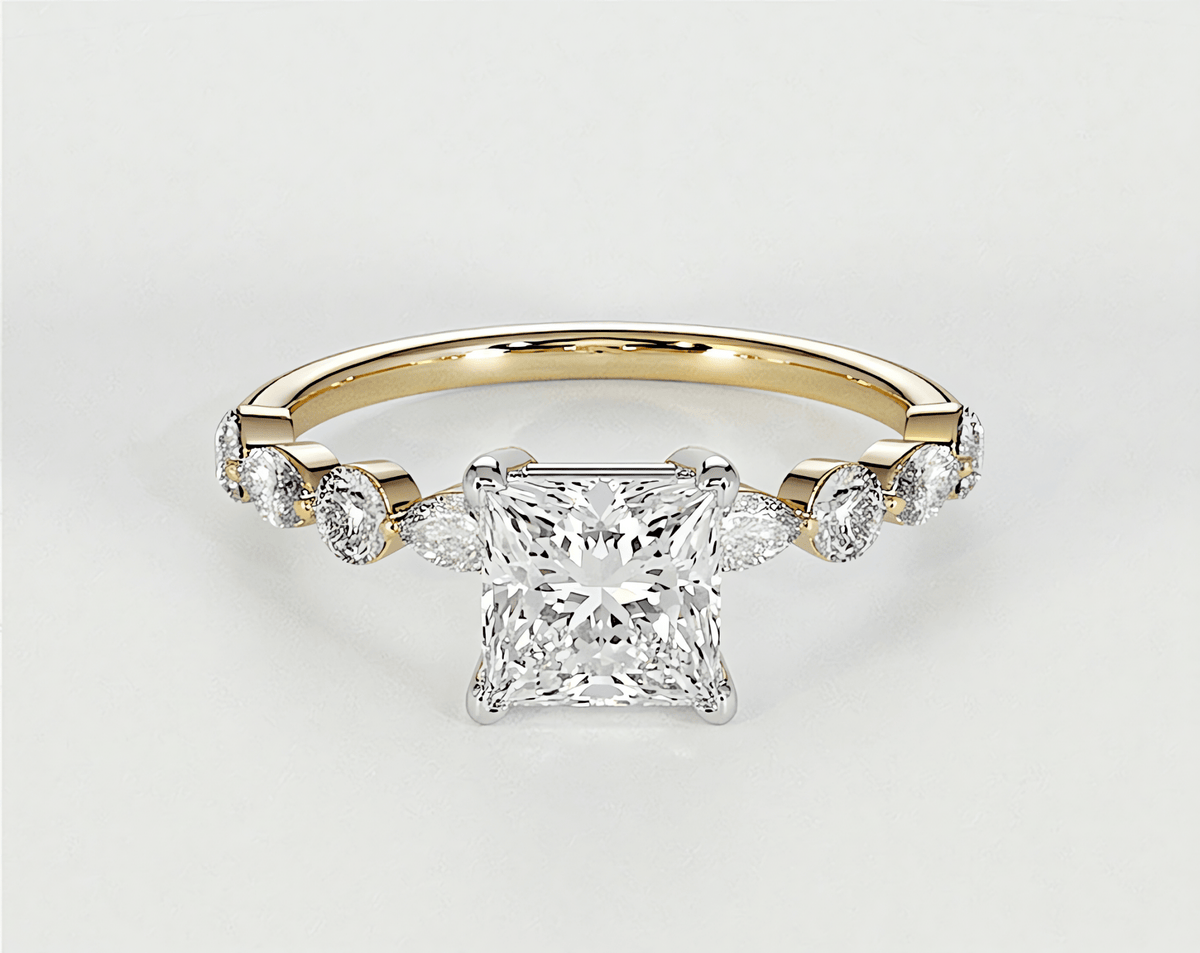 Georgia - Princess - Engagement Rings - Ramzi & Co.®