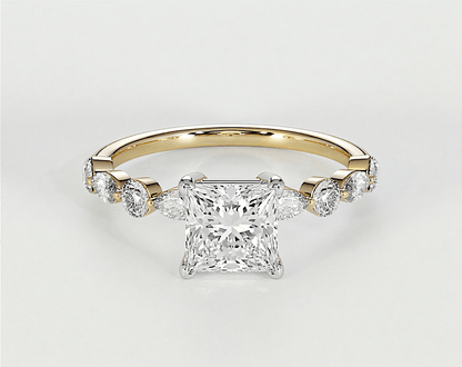 Georgia - Princess - Engagement Rings - Ramzi & Co.®