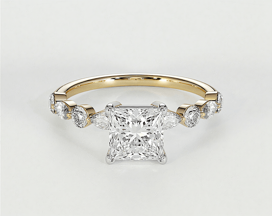 Georgia - Princess - Engagement Rings - Ramzi & Co.®