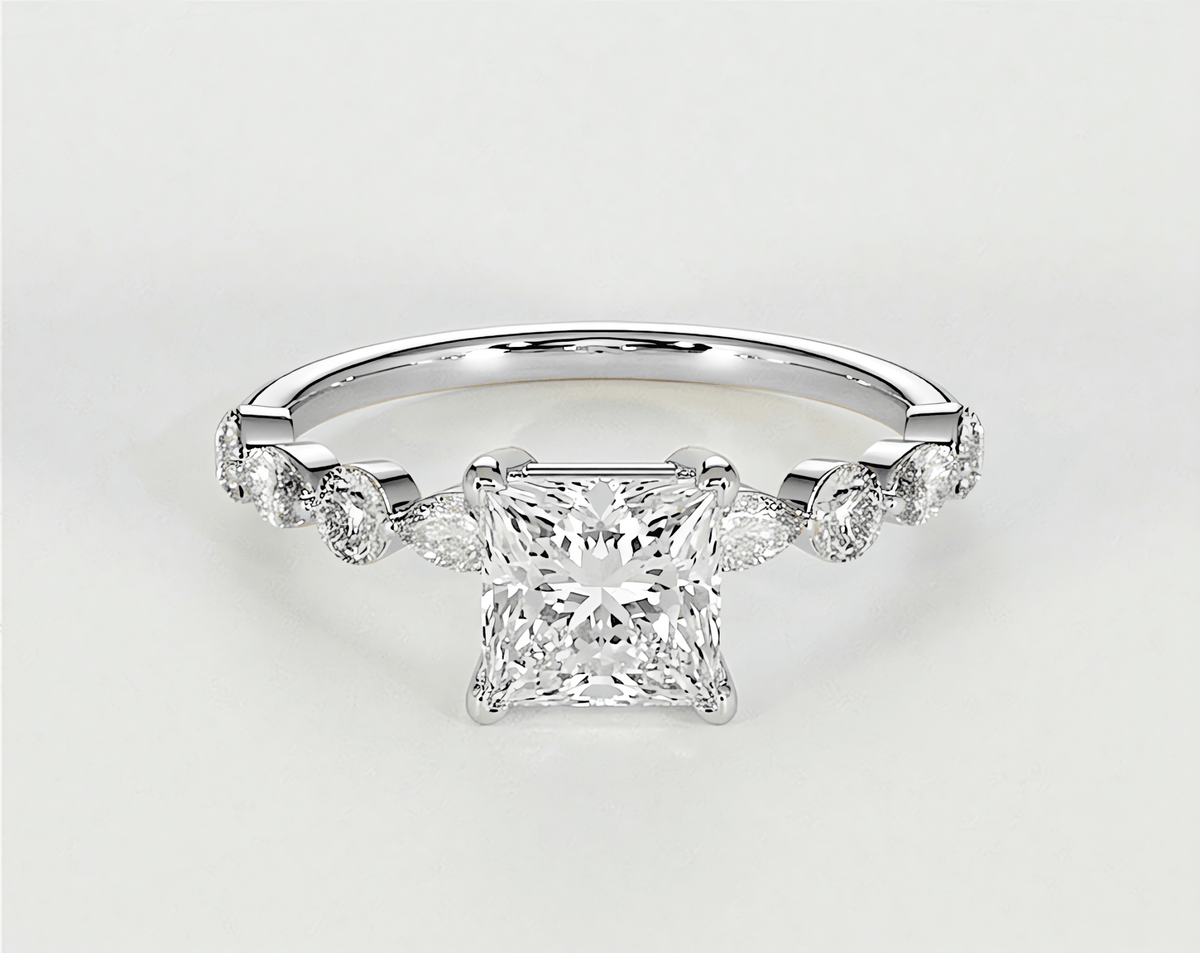 Georgia - Princess - Engagement Rings - Ramzi & Co.®