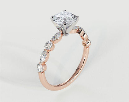 Georgia - Radiant - Engagement Rings - Ramzi & Co.®