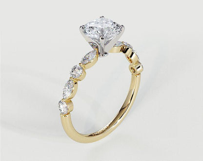 Georgia - Radiant - Engagement Rings - Ramzi & Co.®