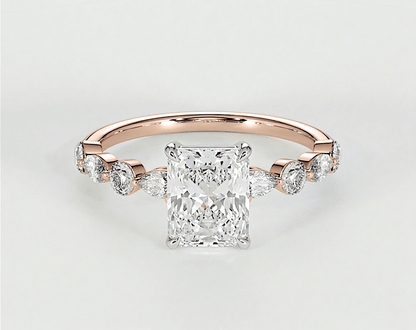 Georgia - Radiant - Engagement Rings - Ramzi & Co.®