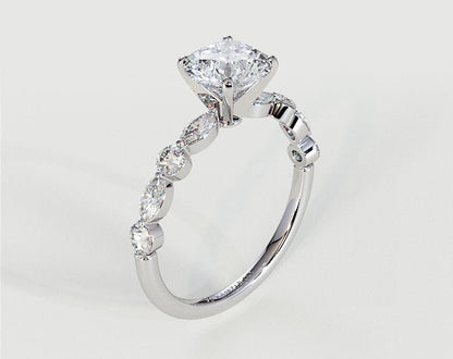 Georgia - Radiant - Engagement Rings - Ramzi & Co.®