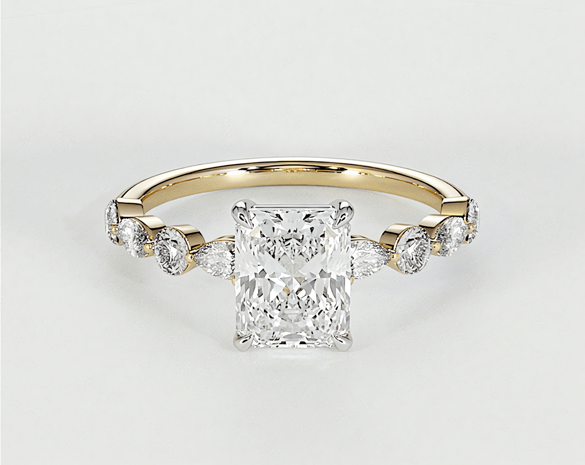 Georgia - Radiant - Engagement Rings - Ramzi & Co.®