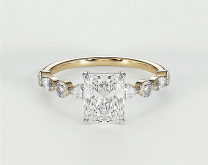 Georgia - Radiant - Engagement Rings - Ramzi & Co.®