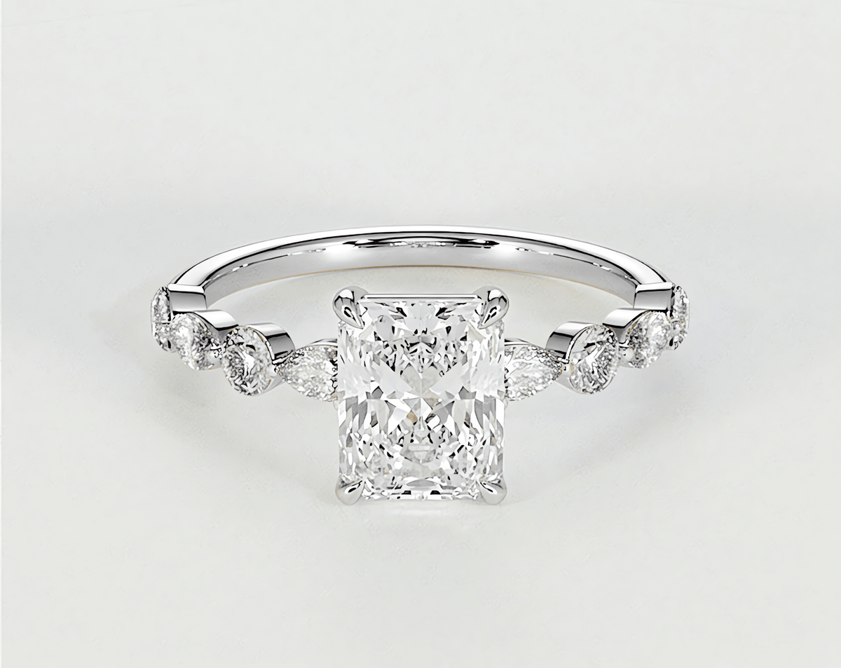 Georgia - Radiant - Engagement Rings - Ramzi & Co.®