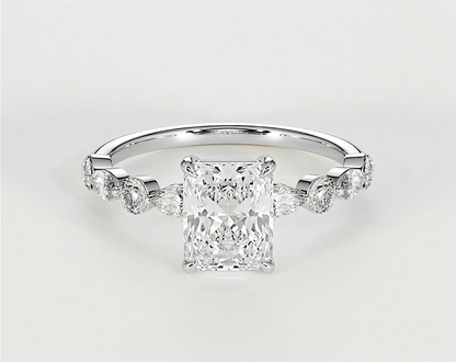 Georgia - Radiant - Engagement Rings - Ramzi & Co.®