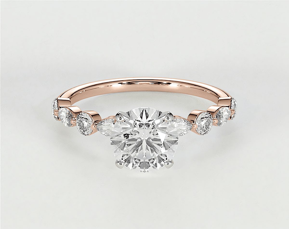 Georgia - Round - Engagement Rings - Ramzi & Co.®