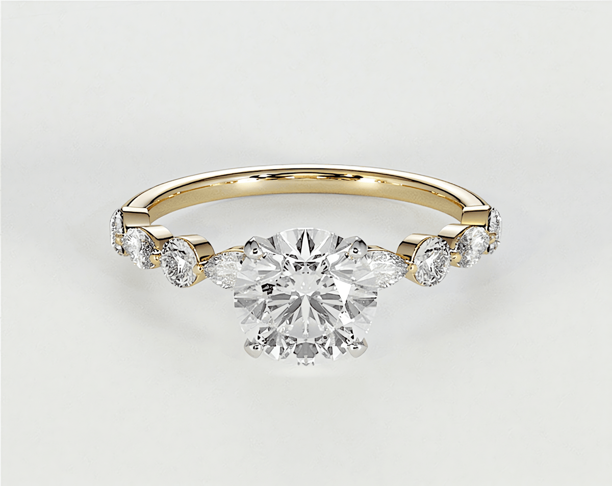 Georgia - Round - Engagement Rings - Ramzi & Co.®
